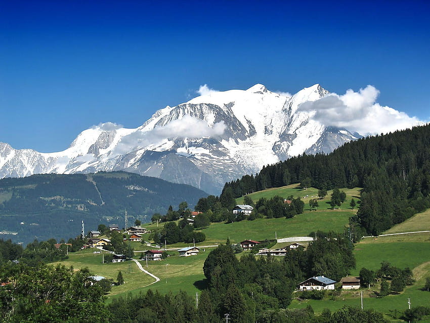 Natur: Mont Blanc, nr. 33646 HD-Hintergrundbild