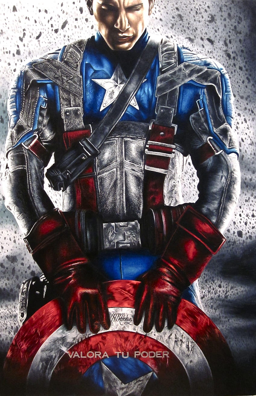 Щит на Капитан Америка, капитан Америка HD тапет за телефон