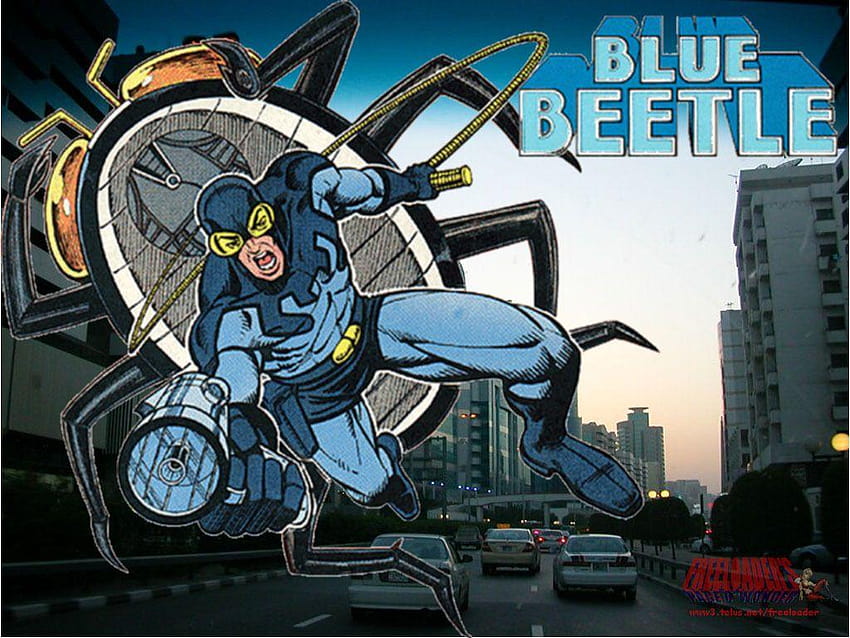 Cinco personajes que DC podría usar para volver al juego, escarabajo azul fondo de pantalla
