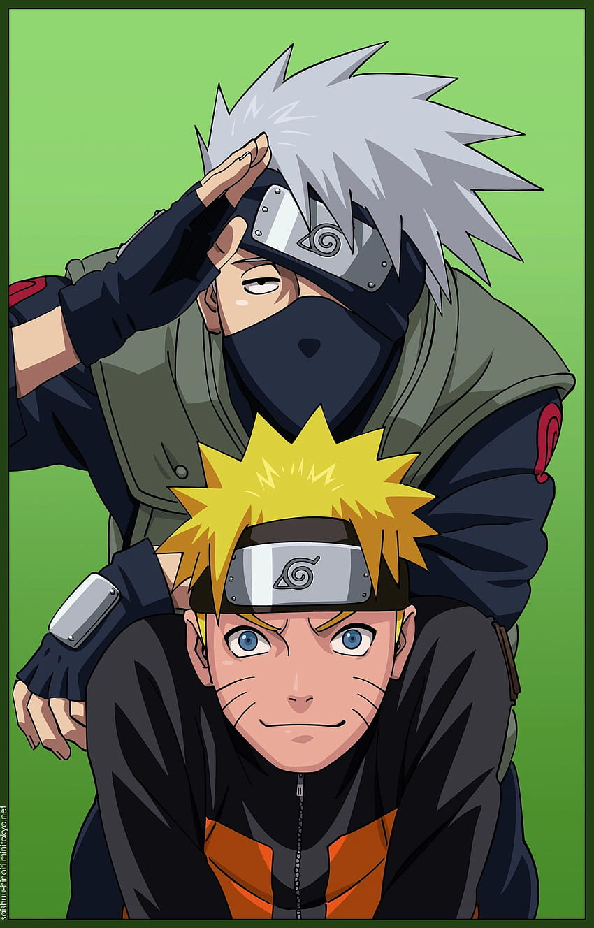 Naruto Kakashi sensei and Naruto, naruto sensei HD phone wallpaper