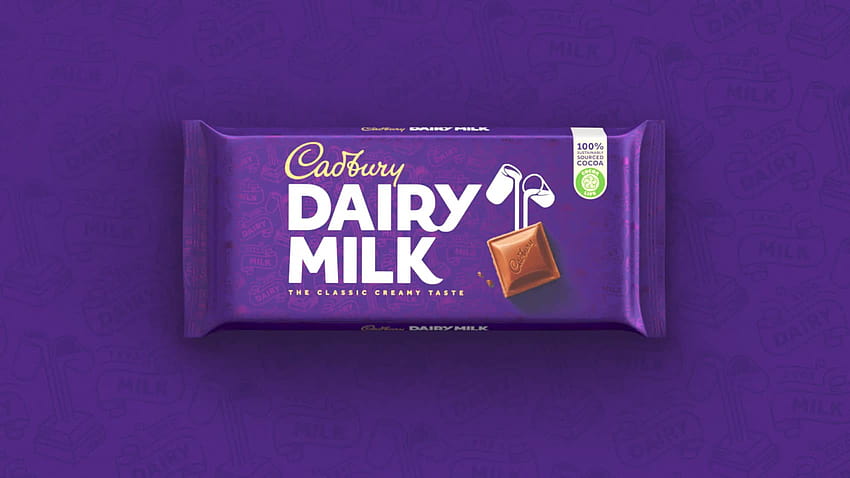 เบื้องหลังการออกแบบใหม่ของ Bulletproof สำหรับช็อกโกแลตนมอันเป็นเอกลักษณ์ของ Cadbury วอลล์เปเปอร์ HD