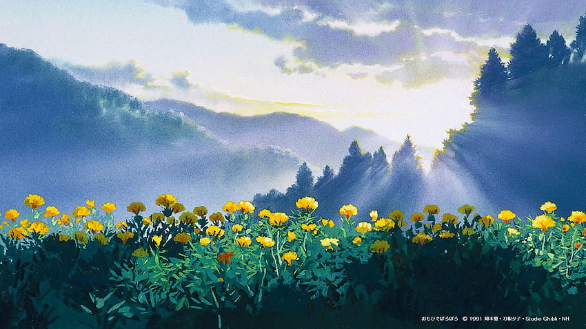 Studio Ghibli merilis lebih banyak latar belakang panggilan video baru, hanya kemarin Wallpaper HD