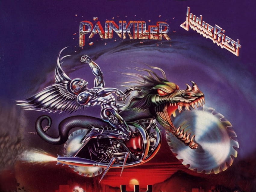 Judas Priest хеви метъл групи групи развлекателна музика хард рок обложки на албуми HD тапет