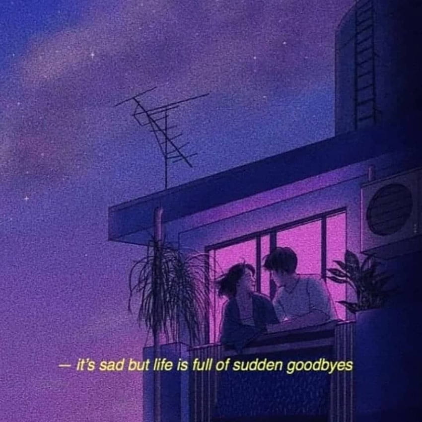 shatteredvibesss on Instagram: “Don't leave me alone, just stay for the night., alone lofi HD phone wallpaper
