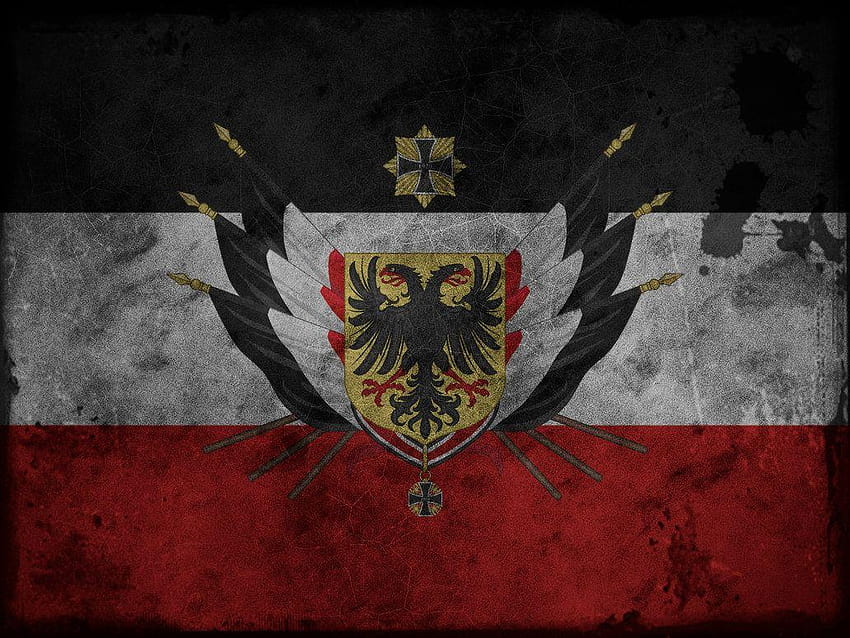 Flag of German Empire by Dexillum HD wallpaper