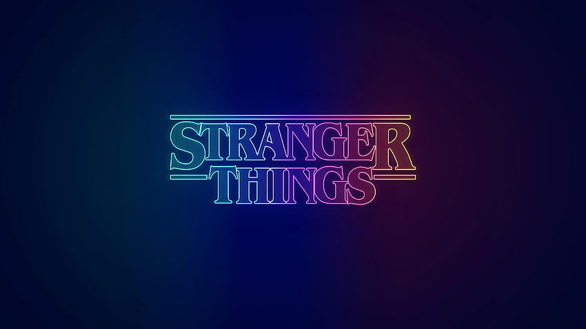 Neon Stranger Things [3840 x 2160] : StrangerThings HD duvar kağıdı