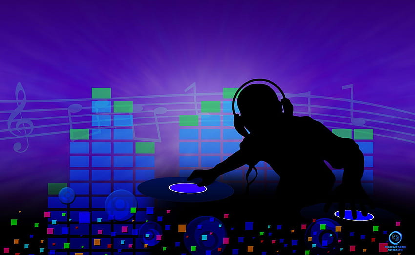 DJ, disc-jockey fondo de pantalla