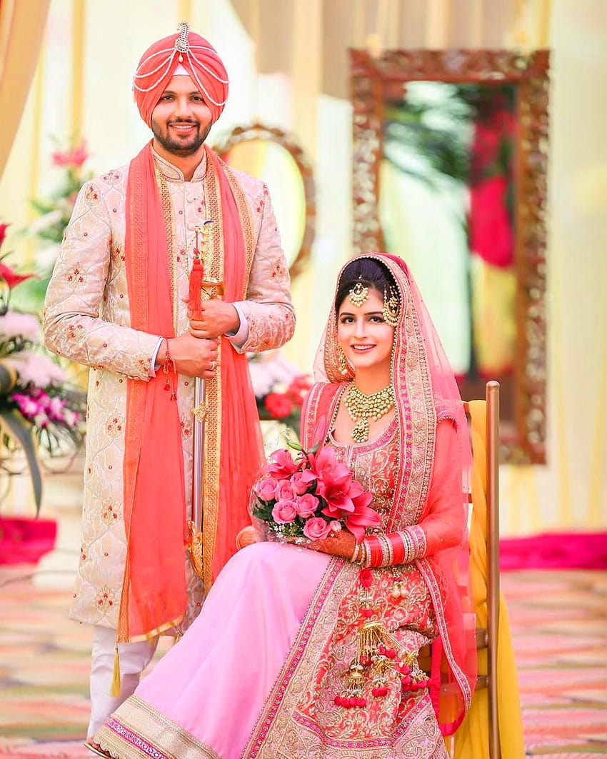 Última pareja casada de Punjabi, en Jakpost.travel fondo de pantalla del teléfono