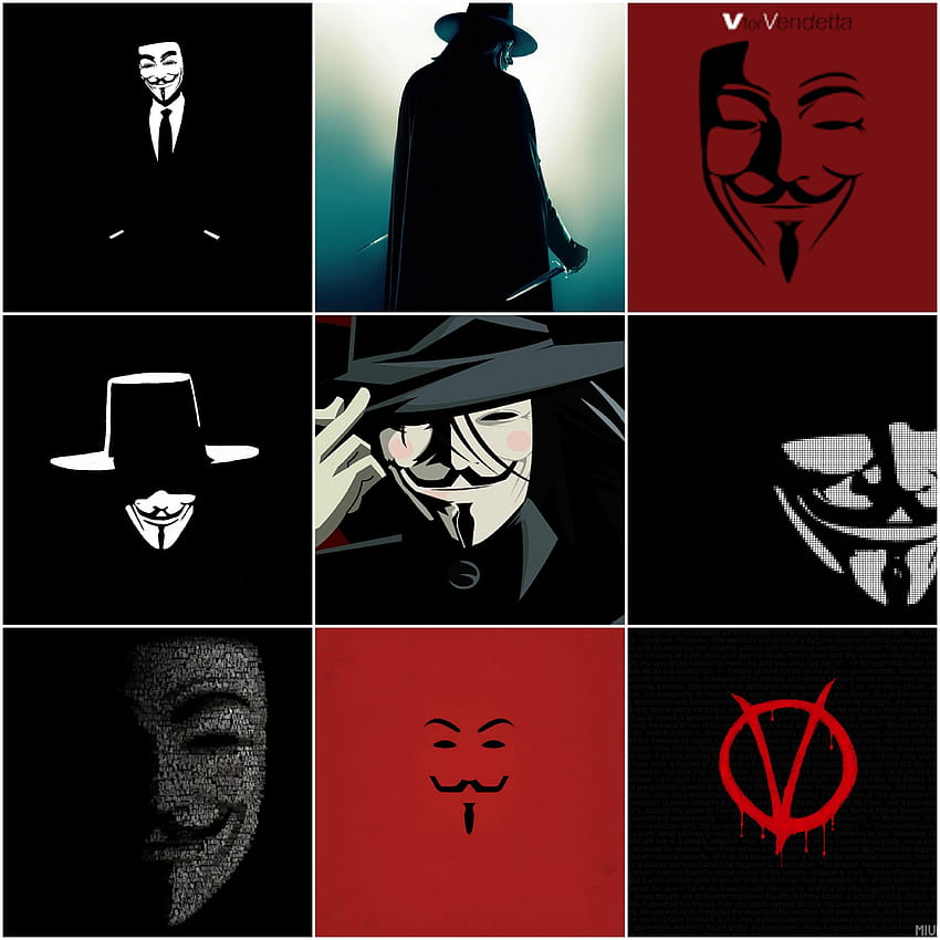 MIUI Resources Team] Stunning V for Vendetta, vendetta band HD phone wallpaper