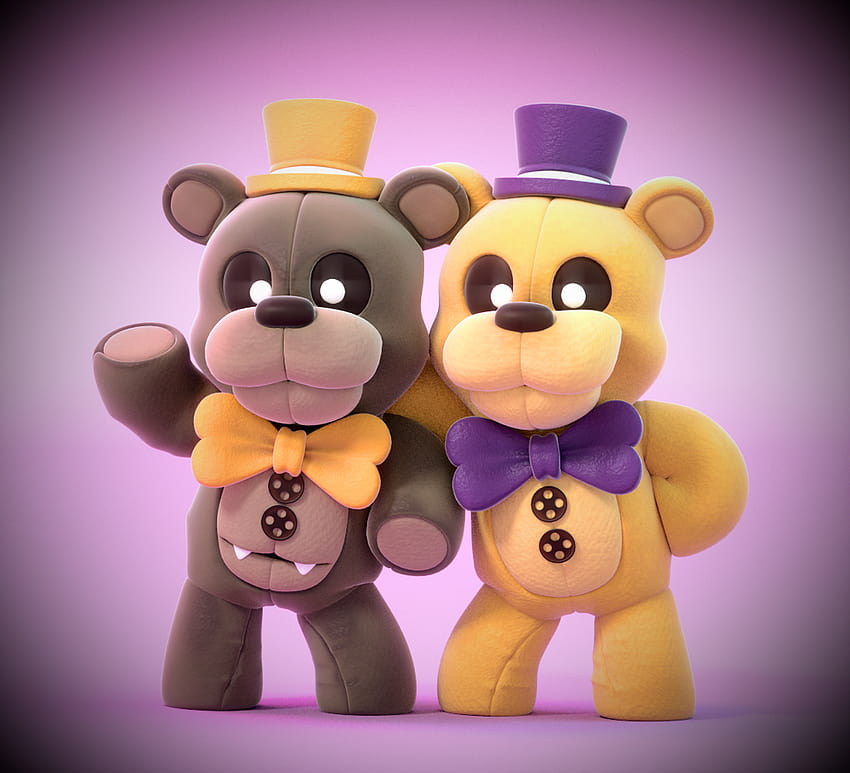 Plush Bears!, fnaf plush HD wallpaper