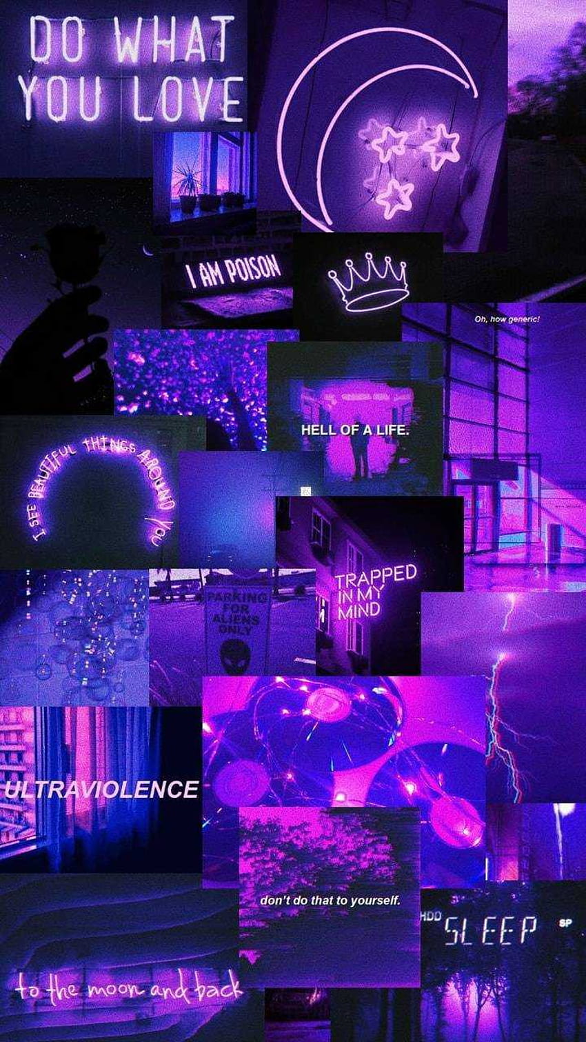 Neon Purple, aesthetic city 720x1280 HD phone wallpaper | Pxfuel
