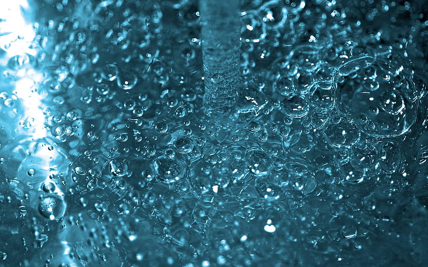 Backgrounds Water Watery Bubbles, ocean water droplets HD wallpaper