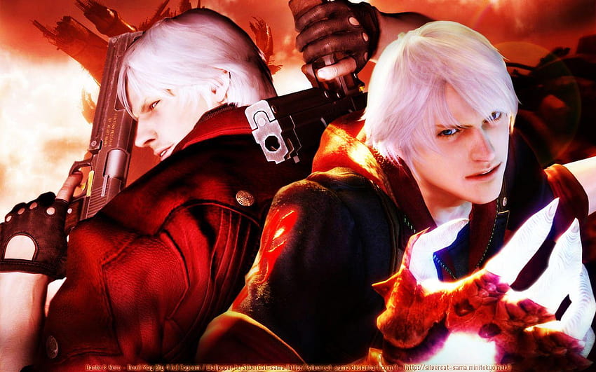 Devil may cry 4 nero and dante HD wallpaper | Pxfuel