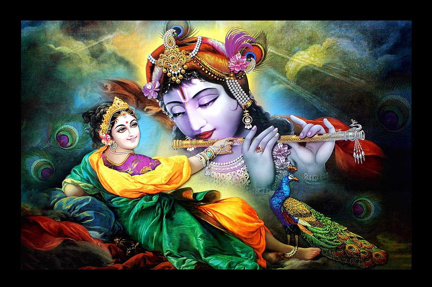 Lord Radha Krishna for Mobile, krishna mahabharat HD wallpaper