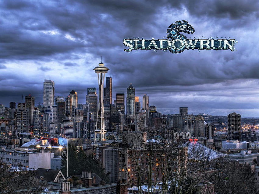 Shadowrun Seattle by M3CH4Z3R0 HD wallpaper