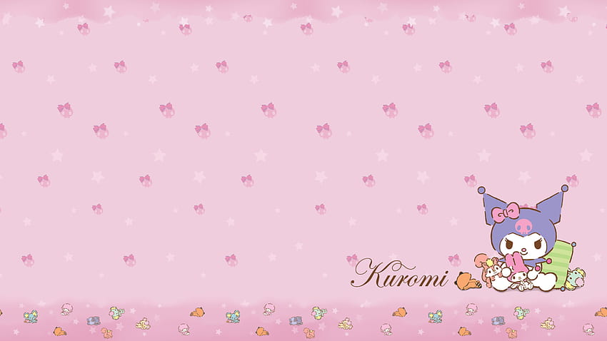 kuromi Messages Tumblr, babycore Fond d'écran HD