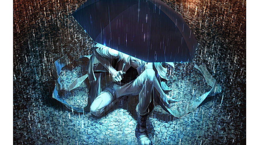 Under the Rain Anime HD wallpaper