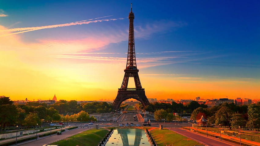Eiffelturm, Paris, Frankreich, Welt, französisch HD-Hintergrundbild
