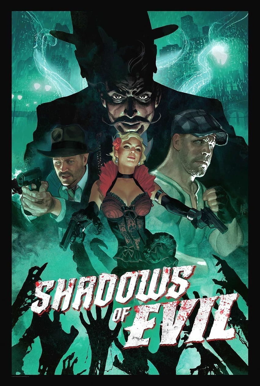 Call of Duty Black Ops 3 Shadows of Evil Zombie Poster fondo de pantalla del teléfono