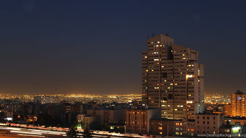 Other: Iran Tehran Night View For 16:9, tehran milad full HD wallpaper