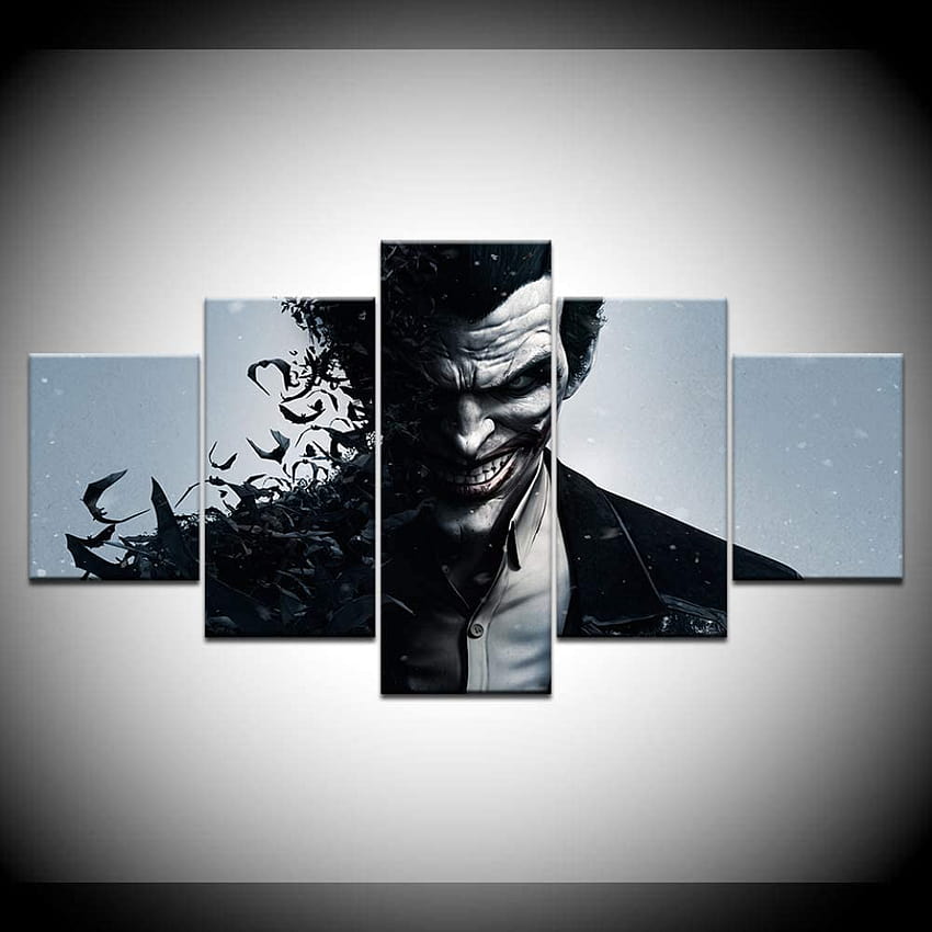 5 Canvas Painting Wall Art Framed Canvas Painting God War Epic War 5 Pieces Wall Art Painting Modular Poster Print for Living Room Home Decor DFXIAO: Posters & Prints HD phone wallpaper