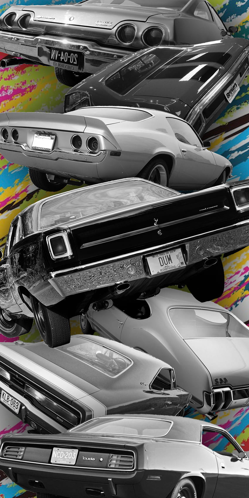 Muscle Car posté par Samantha Cunningham, téléphone muscle car Fond d'écran de téléphone HD