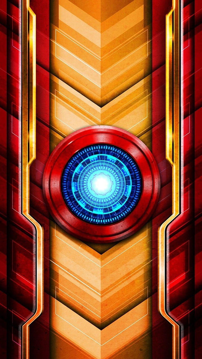Iron Man Arc Reactor., Neonlichtbogenreaktor HD-Handy-Hintergrundbild