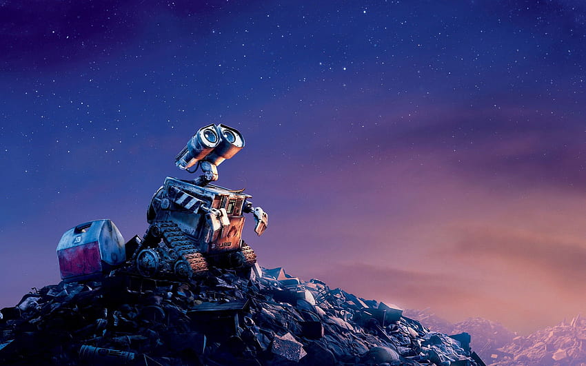 : Nacht, Schnee, WALL E, Animationsfilme, Gipfel, Screenshot, 2560x1600 px, Computer, Weltraum, geologisches Phänomen, Gebirge, Extremsport, Wintersport, Bergsteigen 2560x1600, Weltraumfilme HD-Hintergrundbild
