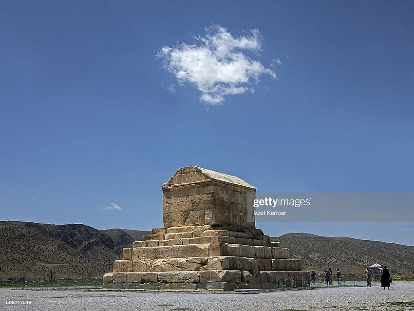 Tomb Of Cyrus The Great In The Ancient Pasargadae High HD wallpaper