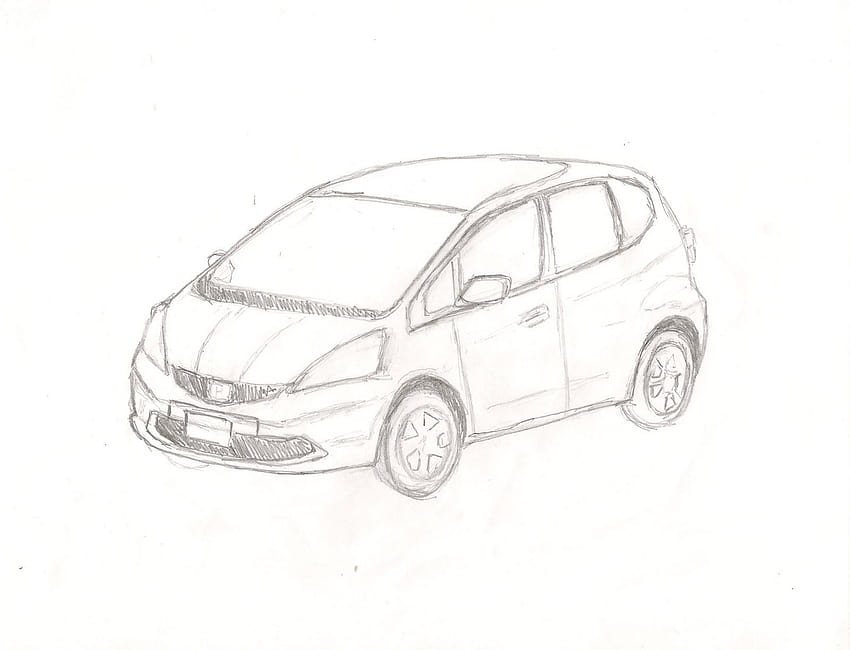 Buy Car or Airplane Drawing in Pencil Insanely Detailed Online in India   Etsy