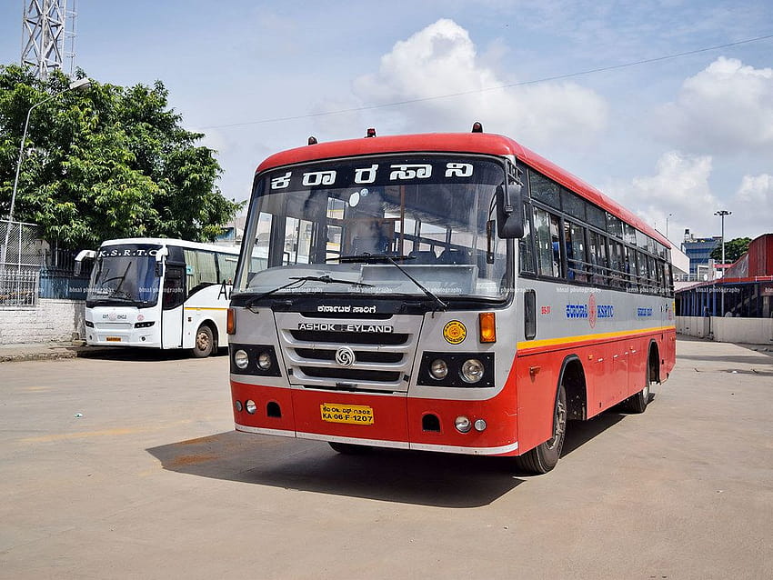 Discover 133+ ksrtc bus drawing super hot