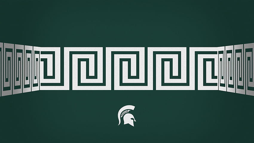 More Designs Added to Spartan Athletics Zoom Backgrounds, michigan state HD wallpaper