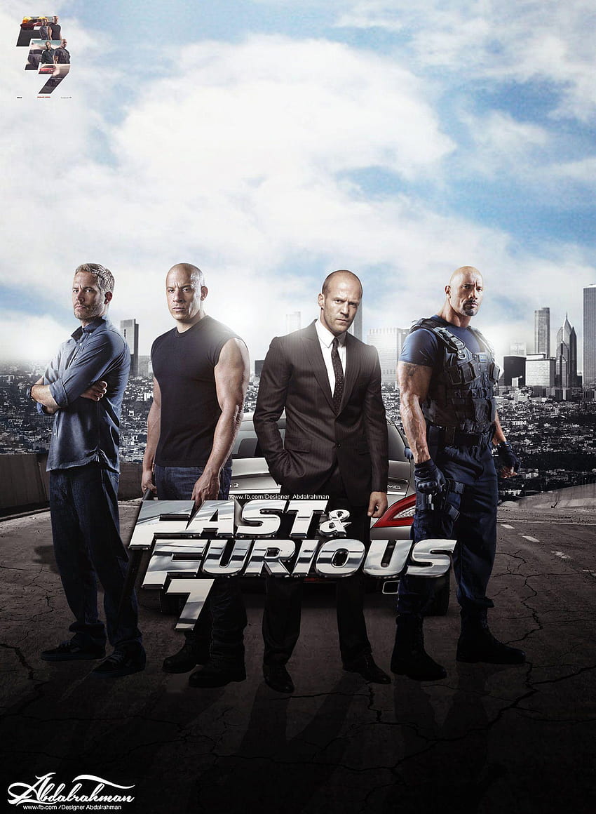 48 Fast And Furious 7 , Creative Fast And Furious 7, fast furious 7 HD phone wallpaper