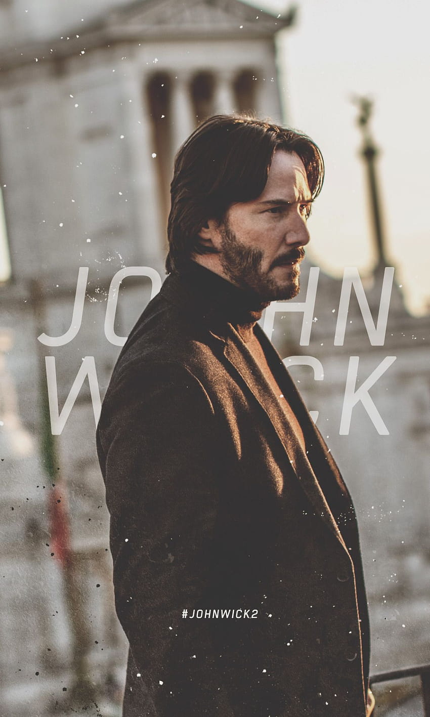 Yeni bir çağrı, aynı John Wick. O geri döndü, keanu reeves iphone sözleri HD telefon duvar kağıdı