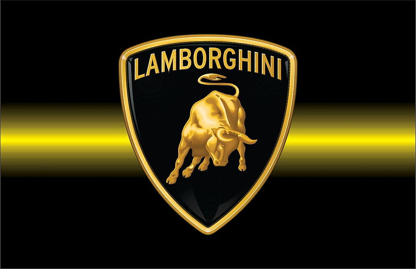 Vector del logotipo de Lamborghini, logotipo de fondo de pantalla