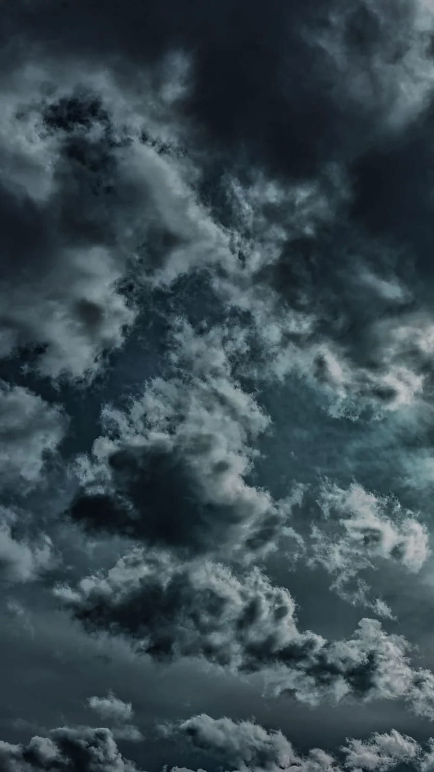 800x1420 clouds, sky, cloudy, dark iphone se/5s/5c/5 for parallax backgrounds, gloomy iphone HD phone wallpaper