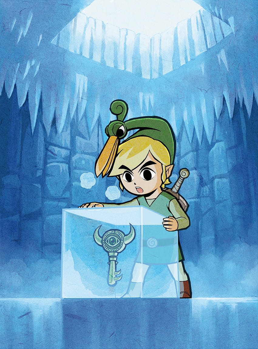 Temple of Droplets, die Legende von Zelda, der Minish-Kappe HD-Handy-Hintergrundbild