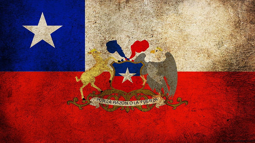 Chile Flag HD wallpaper