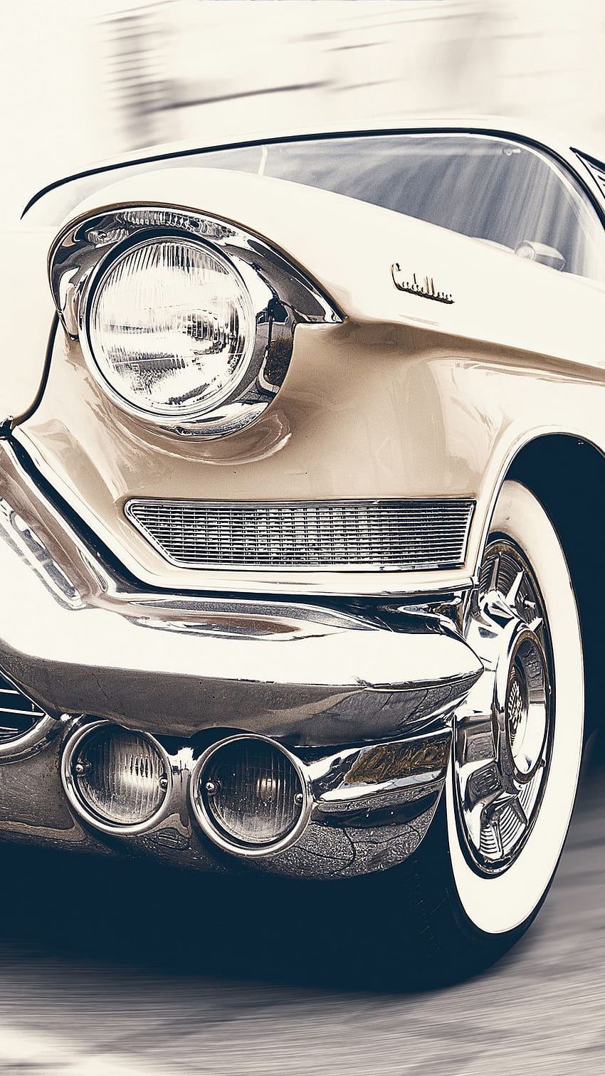 938x1668 cadillac, oldtimer, front view iphone 8/7/6s/6 for parallax backgrounds, old cadillac HD phone wallpaper