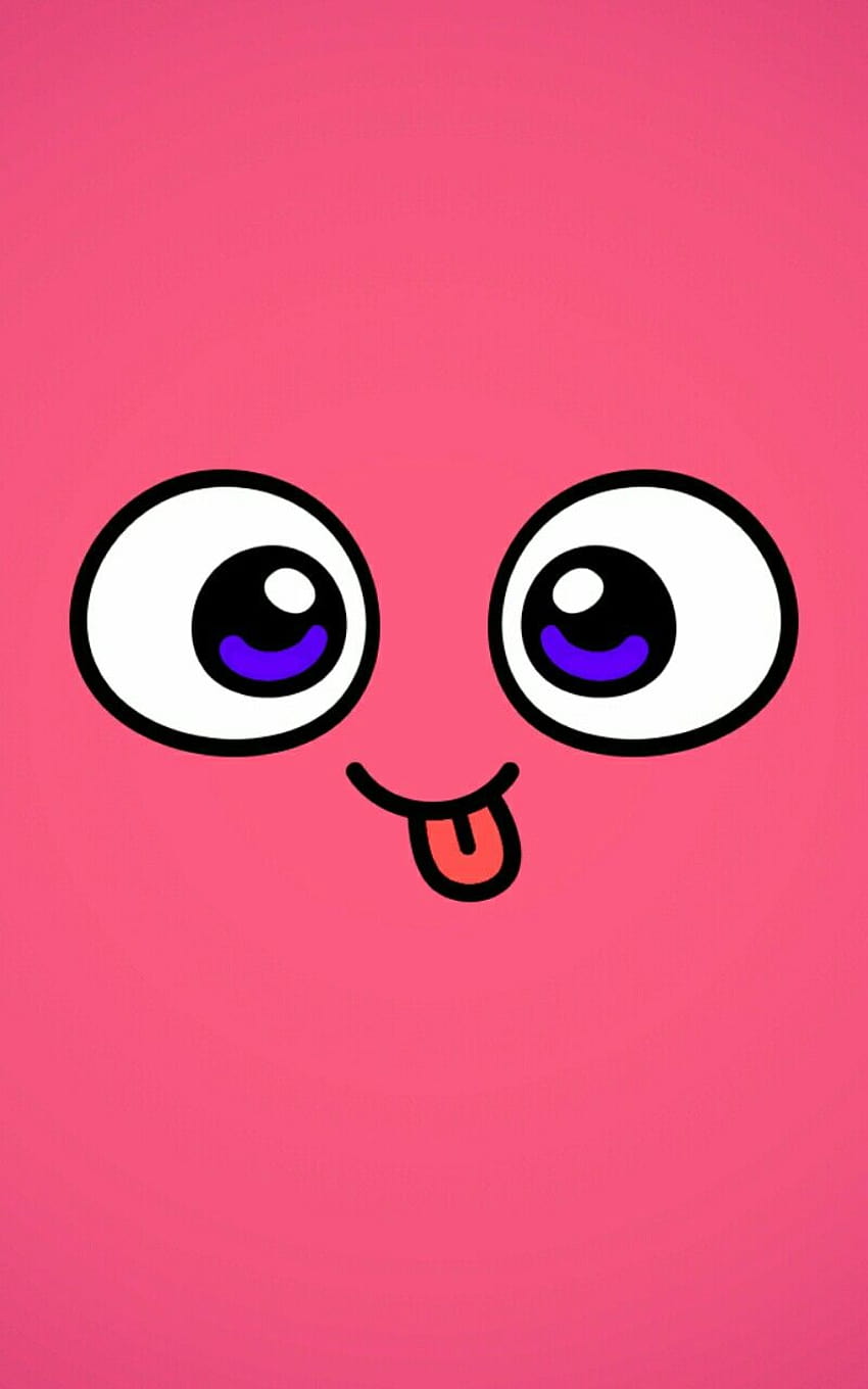 Kirby, Kawaii-Gesicht HD-Handy-Hintergrundbild