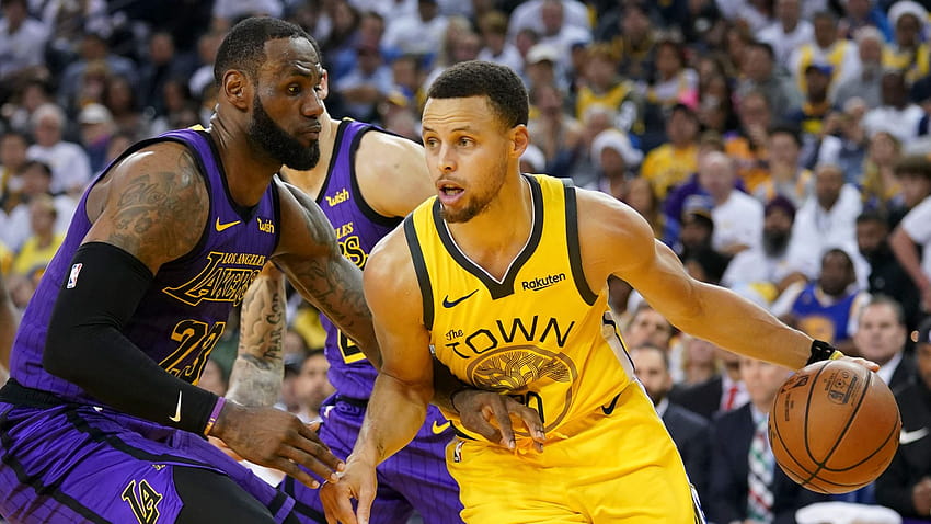 LeBron James gives well wishes to Steph Curry after Warriors star, curry vs james HD wallpaper