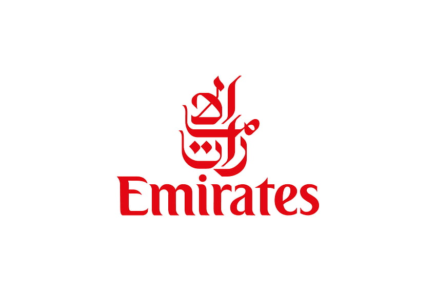 Logo Fly emirates, logo Tapeta HD