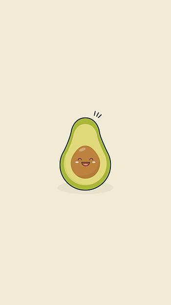 Cute Simple Avocado Wallpaper Background Wallpaper Image For Free Download   Pngtree
