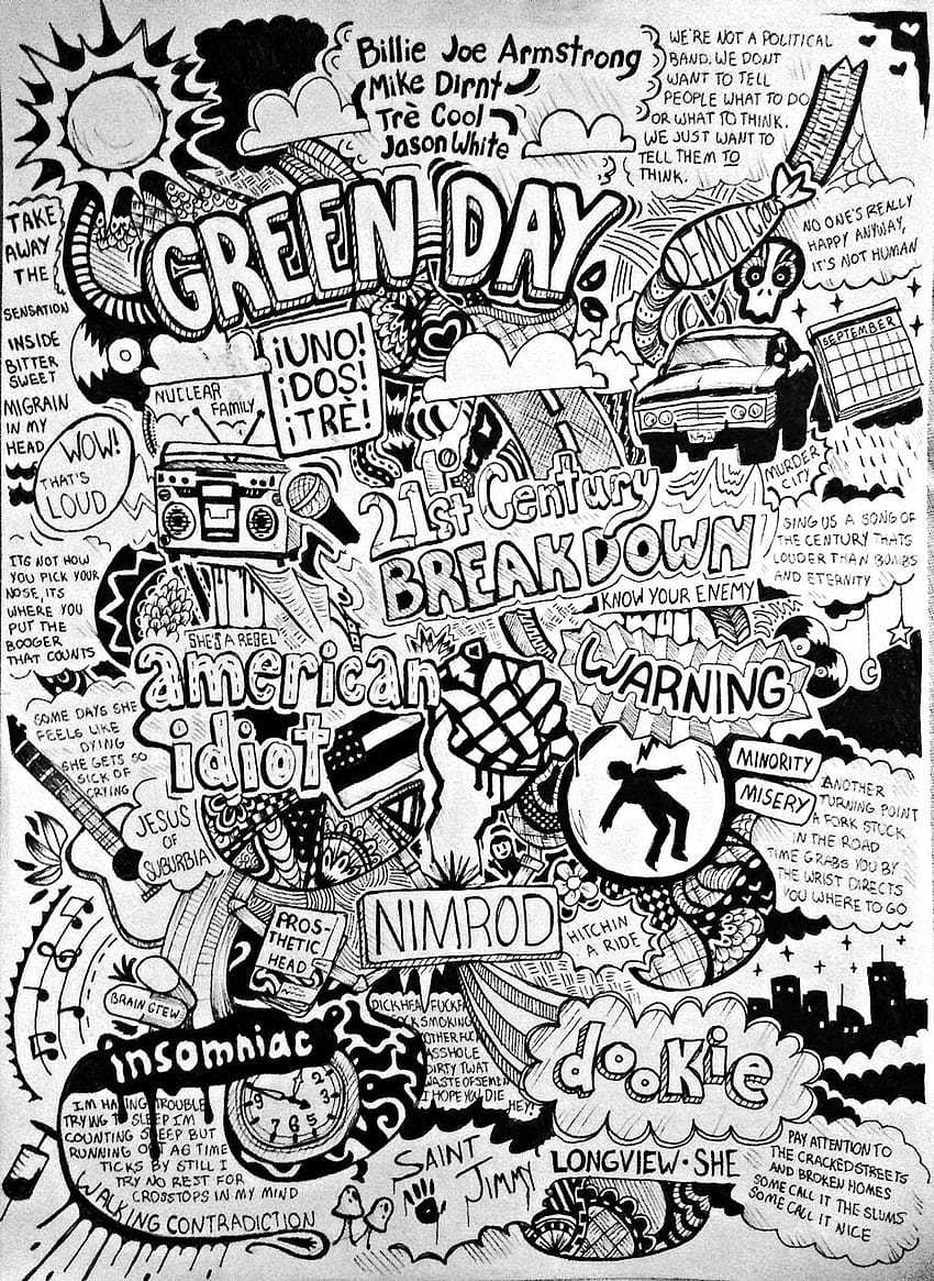 Dookie dei Green Day Sfondo del telefono HD