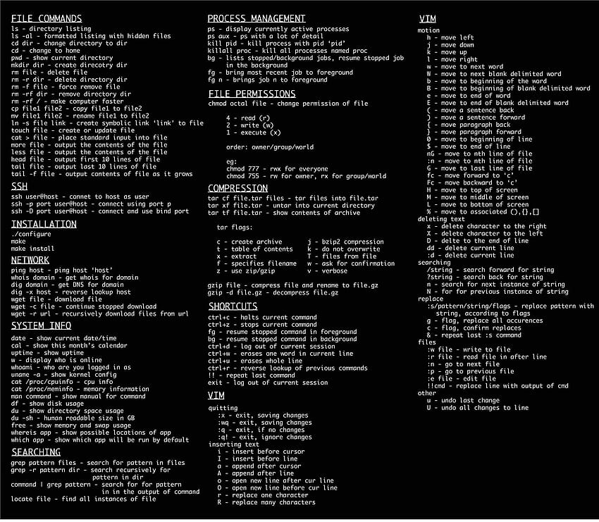 4 Comando Linux, cmd papel de parede HD