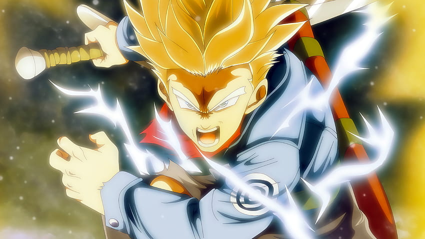 Trunks Super Saiyan Rage in Dragon Ball Super Anime Wallpaper ID:4670