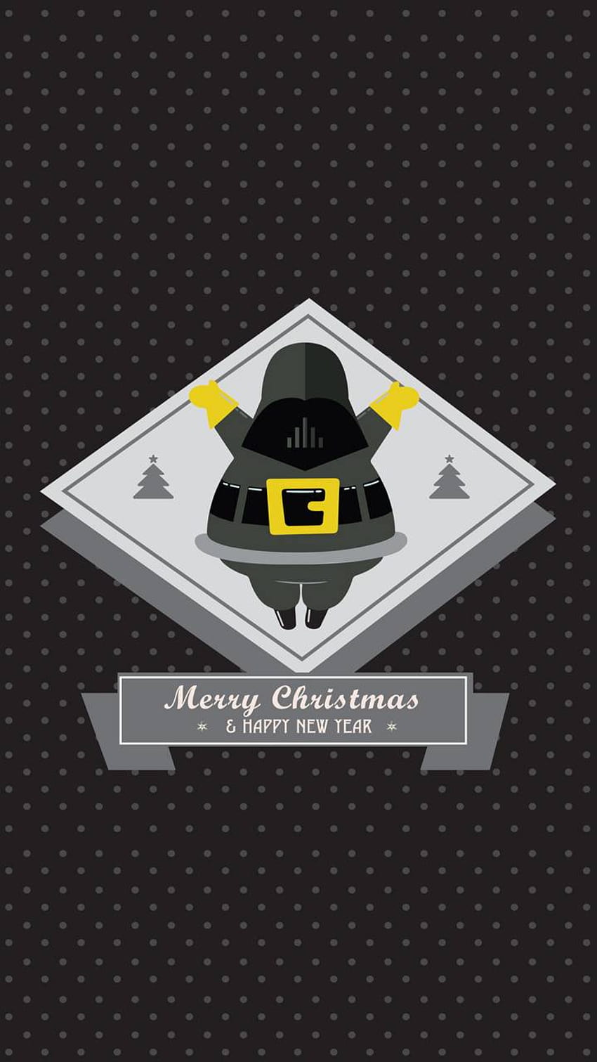 Star Wars Christmas von Studio929, Frohe Weihnachten Star Wars HD-Handy-Hintergrundbild