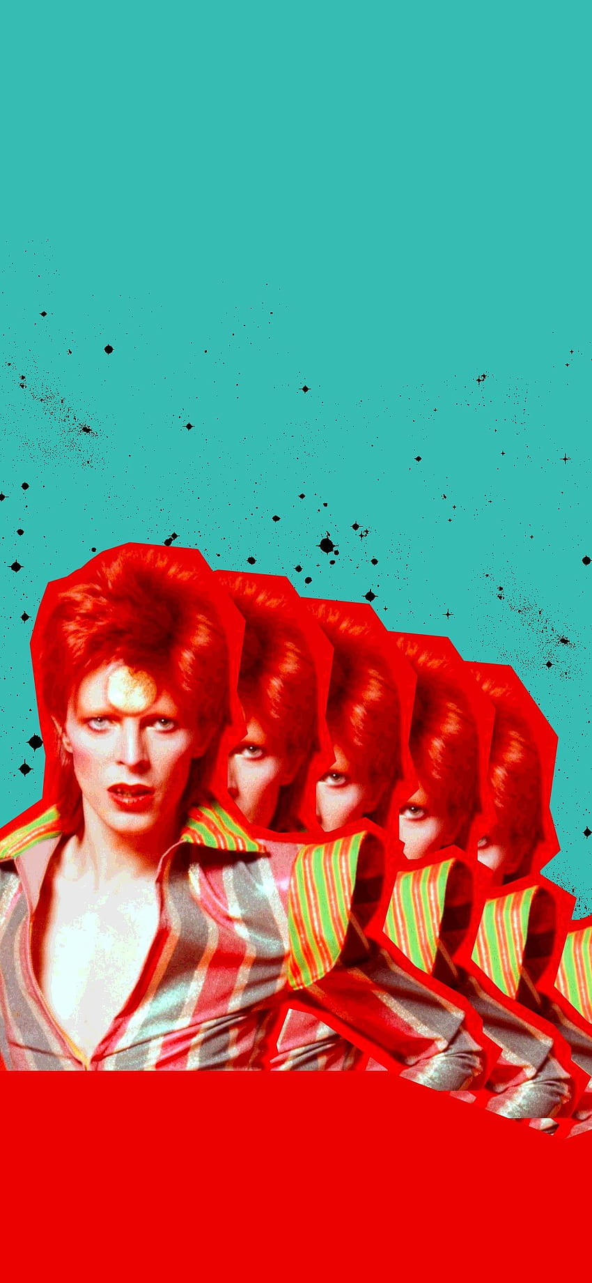 mobile phone and lock screen !, ziggy stardust HD phone wallpaper