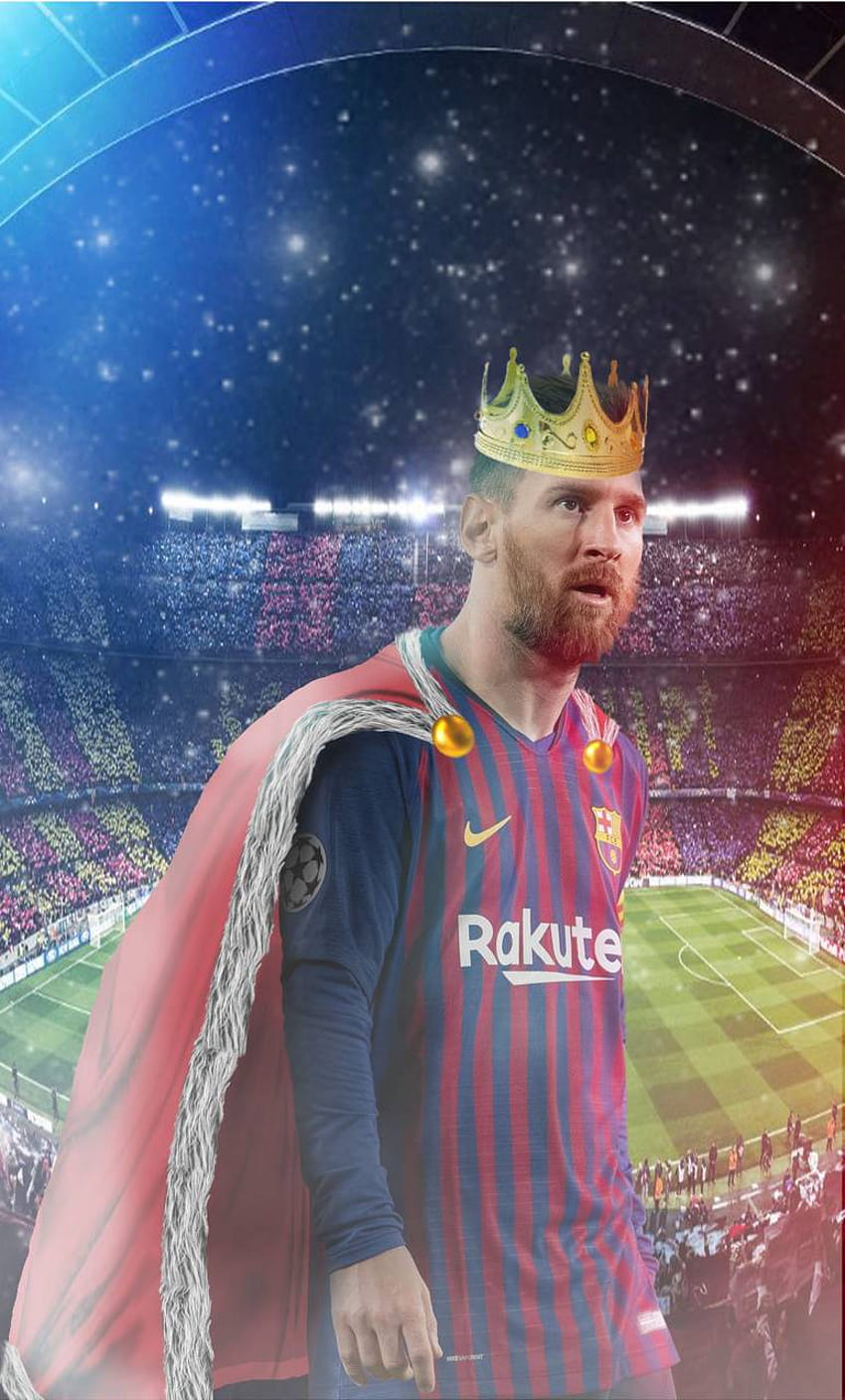 Messi by RayhanDerya, Ronaldo i Messi Goat iPhone Tapeta na telefon HD
