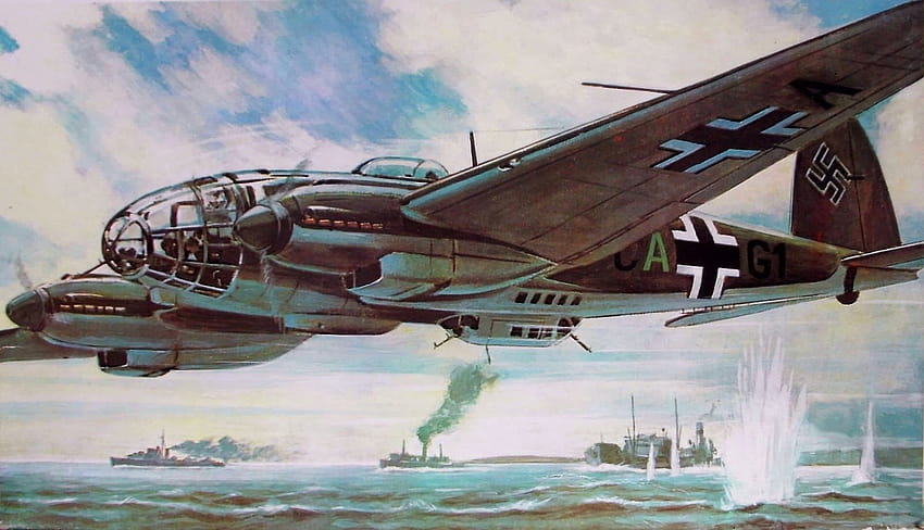 Heinkel He 111 HD wallpaper